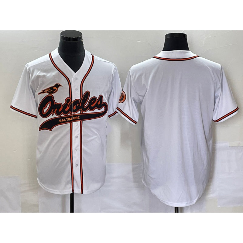 Baltimore Orioles White Fotopoulosg Cool Base Stitched Jersey