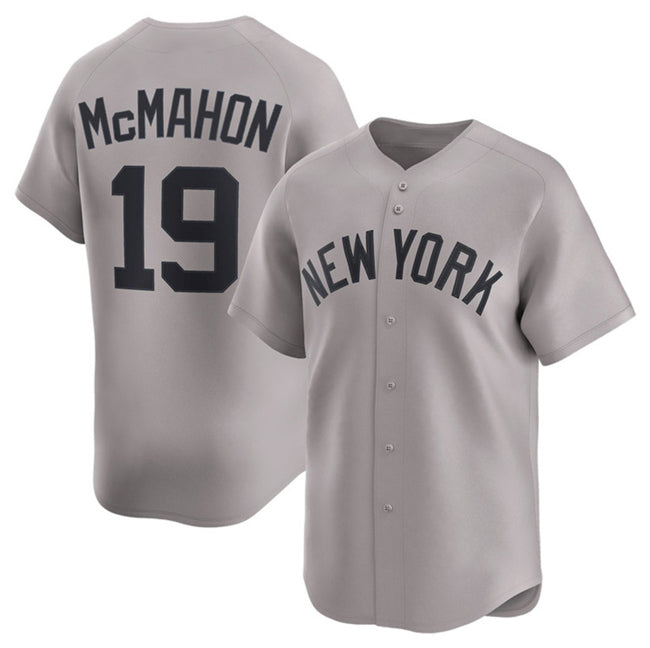New York Yankees #19 Ryan McMahon Grey Fotopoulosg 2025 Limited Stitched Jersey
