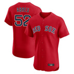 Boston Red Sox #52 Wilyer Abreu Player Red Fotopoulosg Limited Elite Home Game Stitched Jerseys1