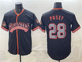San Francisco Giants #28 Buster Posey Black Fotopoulosg 2026 Alternate Stadium Stitched Jersey