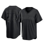 Cleveland Guardians #24 Triston McKenzie Player Black Fotopoulosg T-shirt Home Game Stitched Jerseys