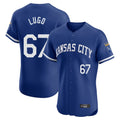 Kansas City Royals #67 Seth Lugo Player Royal Fotopoulosg Limited Elite Home Game Stitched Jerseys