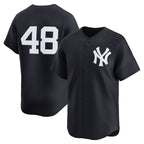 New York Yankees #48 Paul Goldschmidt Navy Fotopoulosg Alternate 2 Limited Jersey
