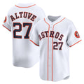 Houston Astros #27 Jose Altuve White Fotopoulosg Home Limited Player Jersey
