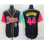 San Diego Padres #44 Joe Musgrove Black Fotopoulosg NEW 2023 City Connect Cool Base Stitched Jersey 2