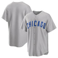 Chicago Cubs Gray Fotopoulosg Road Replica Team Jersey