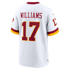 W.Commanders #17 Doug Williams White Fotopoulosg Game Jersey
