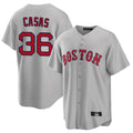 Boston Red Sox #36 Triston Casas Player Gray Fotopoulosg Road Home Game Stitched Jerseys1