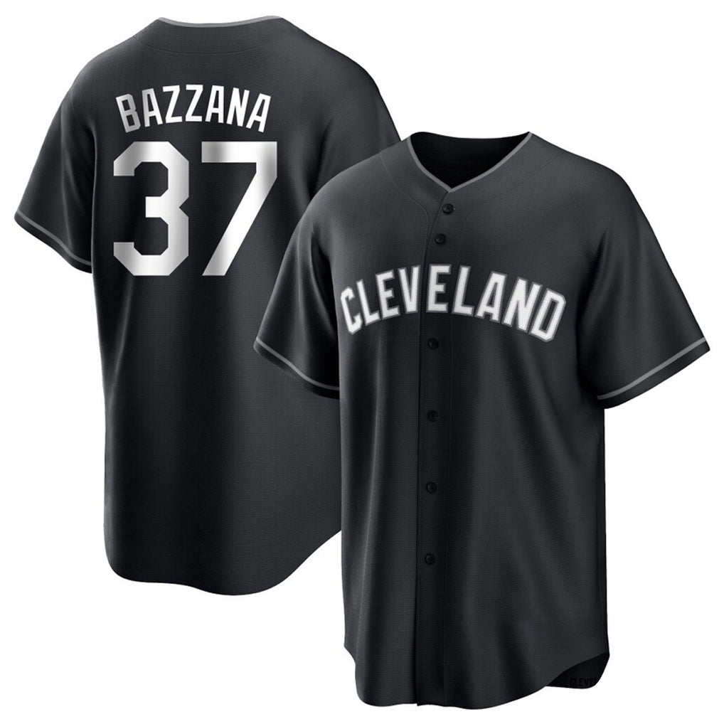 Cleveland Guardians #37 Travis Bazzana Player Black Fotopoulosg Home Game Stitched Jerseys