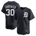 Detroit Tigers #30 Kerry Carpenter Player Navy Fotopoulosg Home Limited Game Stitched Jerseys