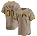 San Diego Padres #30 Gavin Sheets Tan Fotopoulosg 2026 Alternate Limited Stitched Jersey