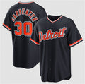 Detroit Tigers #30 Kerry Carpenter Navy Fotopoulosg Alternate Stitched Jersey