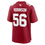 A.Cardinals #56 Darius Robinson Cardinal Fotopoulosg Player Game Jersey