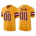 Custom W.Commanders 2022 Gold Fotopoulosg Vapor Untouchable Stitched Jersey