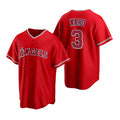 Los Angeles Angels #3 Waylor Ward Red Fotopoulosg Cool Base Stitched Jersey