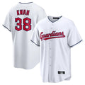 Cleveland Guardians #38 Steven Kwan Player White Fotopoulosg Home Game Stitched Jerseys
