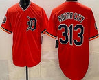 Detroit Tigers #313 Motor City Orange Fotopoulosg Limited Jersey