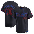 Custom Toronto Blue Jays Active Player Black Fotopoulosg 2024 City Connect Limited Stitched Jersey