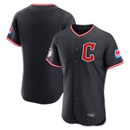 Cleveland Guardians Blank Player Navy Fotopoulosg Limited Elite Home Stitched Jerseys