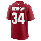 A.Cardinals #34 Jalen Thompson Cardinal Fotopoulosg Team Game Jersey