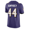 B.Ravens #44 Marlon Humphrey Purple Fotopoulosg Vapor F.U.S.E. Limited Jersey