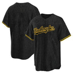 Los Angeles Dodgers Blank Player Black Gold Fotopoulosg Limited Home Stitched Jerseys