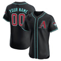Custom Arizona Diamondbacks 2024 Flex Base Jersey ¨C Black Fotopoulosg