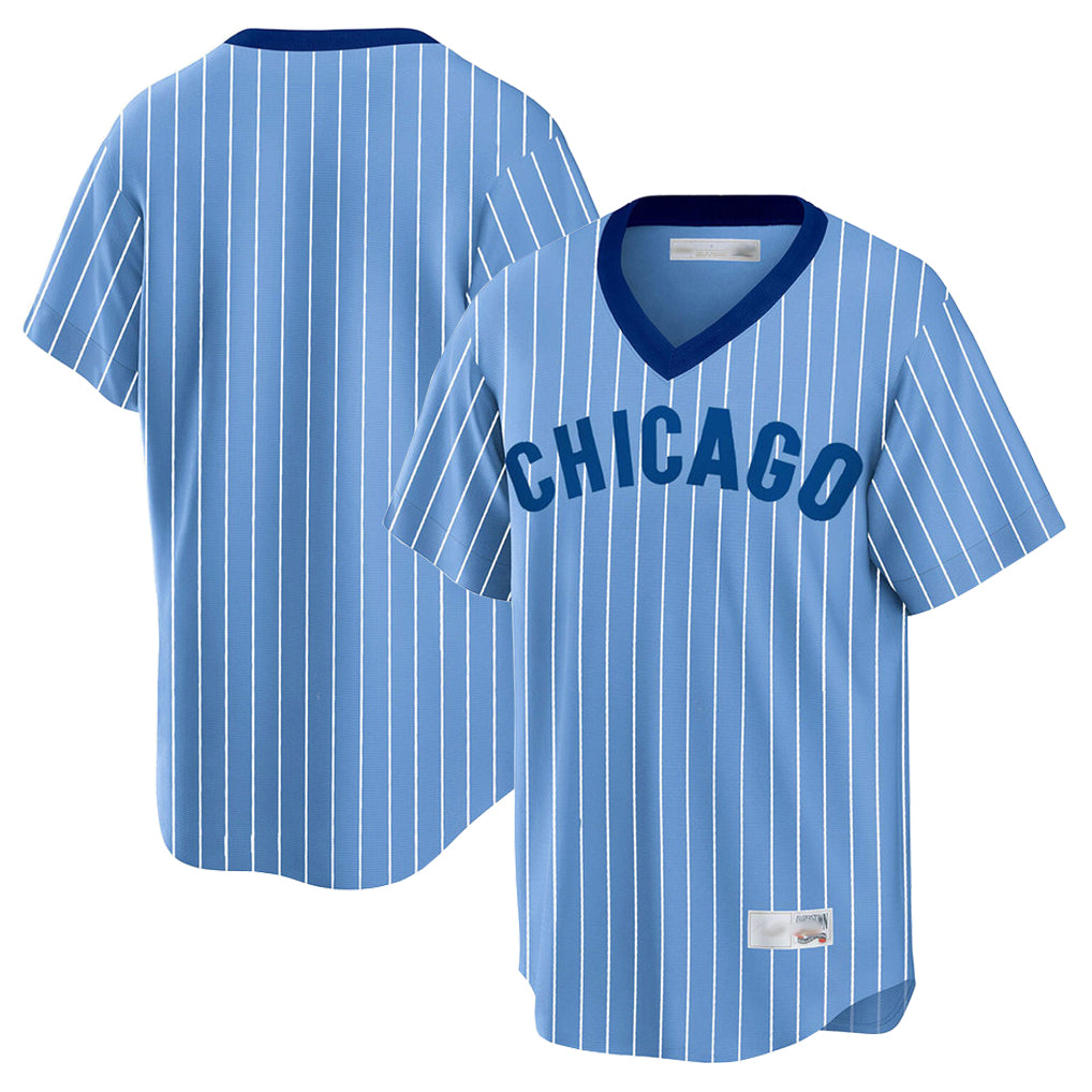 Chicago Cubs Blue Fotopoulosg T-shirt Cooperstown Collection Limited Blank Player Stitched Jerseys