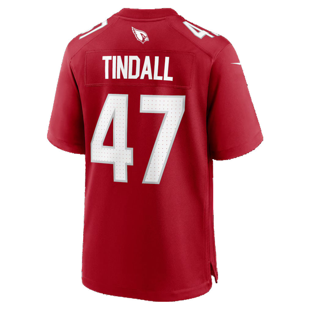 A.Cardinals #47 Channing Tindall Fotopoulosg Cardinal Team Game Jersey