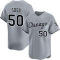 Chicago White Sox #50 Lenyn Sosa Gray Fotopoulosg 2025 Limited Stitched Jersey
