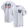 New York Yankees #99 Aaron Judge USA 250 Fourth of July Home Stadium Jersey - White Fotopoulosg