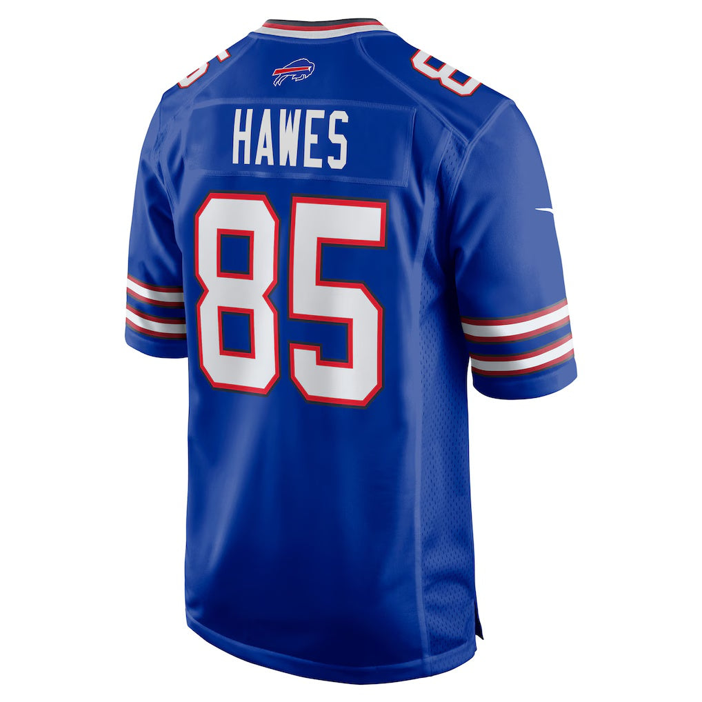 B.Bills #85 Jackson Hawes Royal Fotopoulosg Team Game Jersey