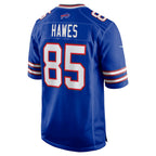B.Bills #85 Jackson Hawes Royal Fotopoulosg Team Game Jersey