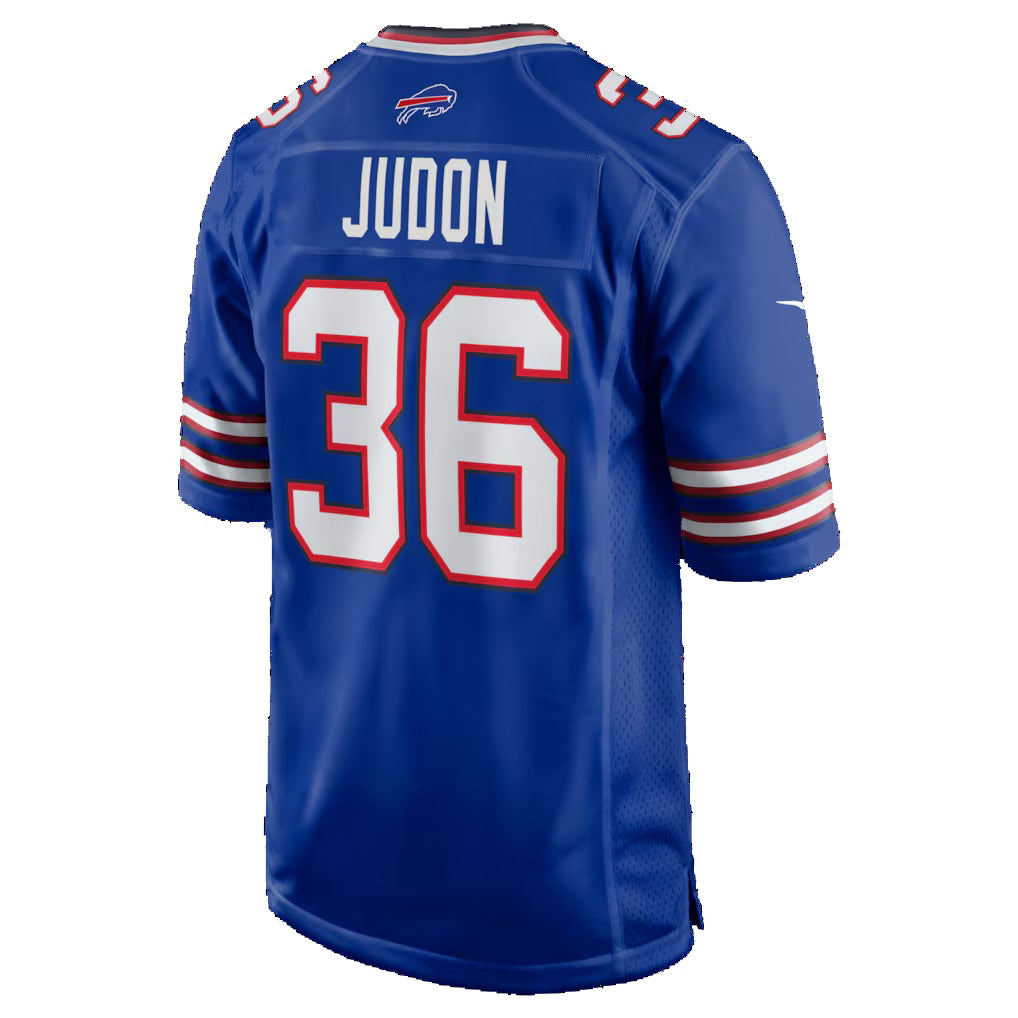 B.Bills #36 Matthew Judon Royal Fotopoulosg Team Game Jersey