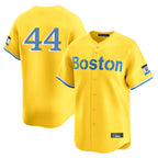 Boston Red Sox #44 Aroldis Chapman Player Yellow Fotopoulosg Limited Home Game Stitched Jerseys1