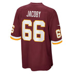 W.Football Team #66 Joe Jacoby Retired Player Jersey - Burgundy Fotopoulosg