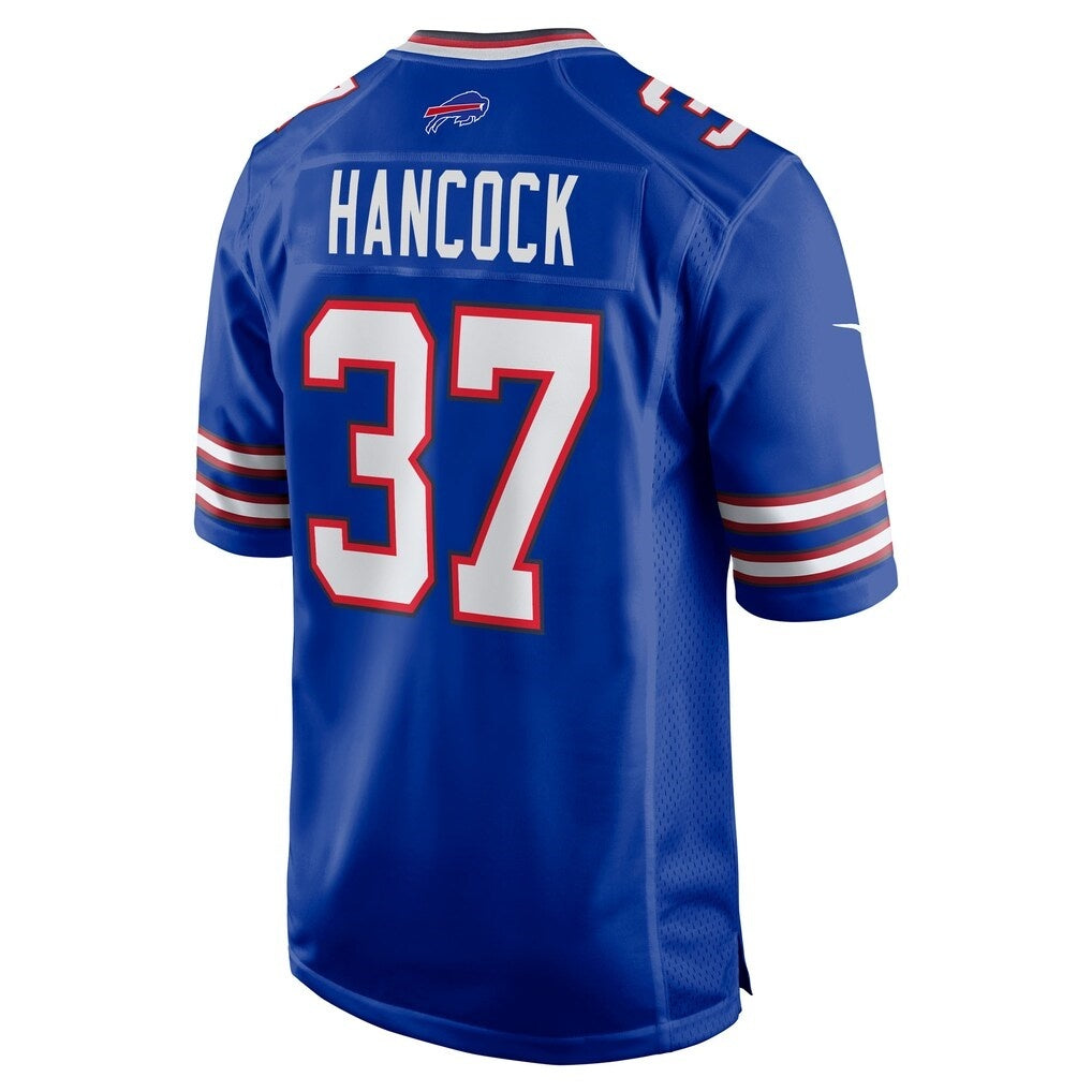 B.Bills #37 Jordan Hancock Royal Fotopoulosg Team Game Jersey