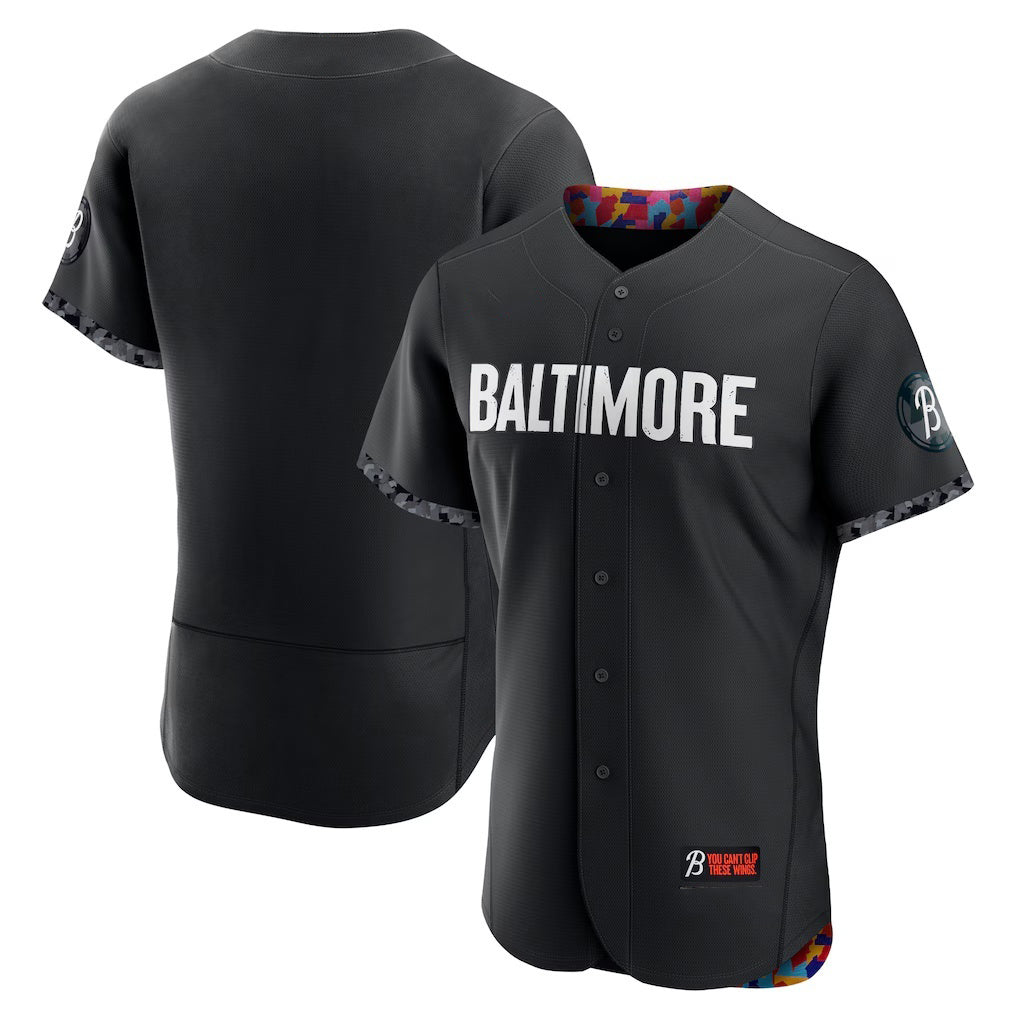 Baltimore Orioles Black Fotopoulosg City Connect Authentic Jersey
