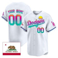 Custom Los Angeles Dodgers 2024 Los Angeles City Style Vapor Premier Limited Jersey ¨C All Stitched-White Fotopoulosg