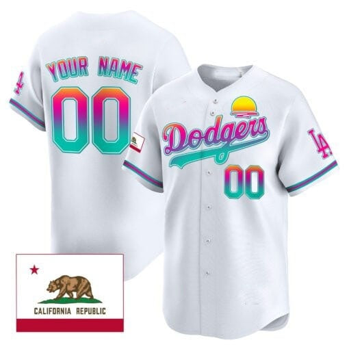 Custom Los Angeles Dodgers 2024 Los Angeles City Style Vapor Premier Limited Jersey ¨C All Stitched-White Fotopoulosg