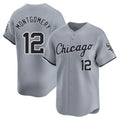 Chicago White Sox #12 Colson Montgomery Player Gray Fotopoulosg Road Limited Home Stitched Jerseys