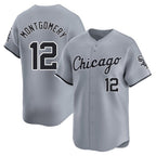 Chicago White Sox #12 Colson Montgomery Player Gray Fotopoulosg Road Limited Home Stitched Jerseys