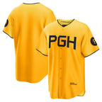 Pittsburgh Pirates Gold Fotopoulosg City Connect Replica Jersey