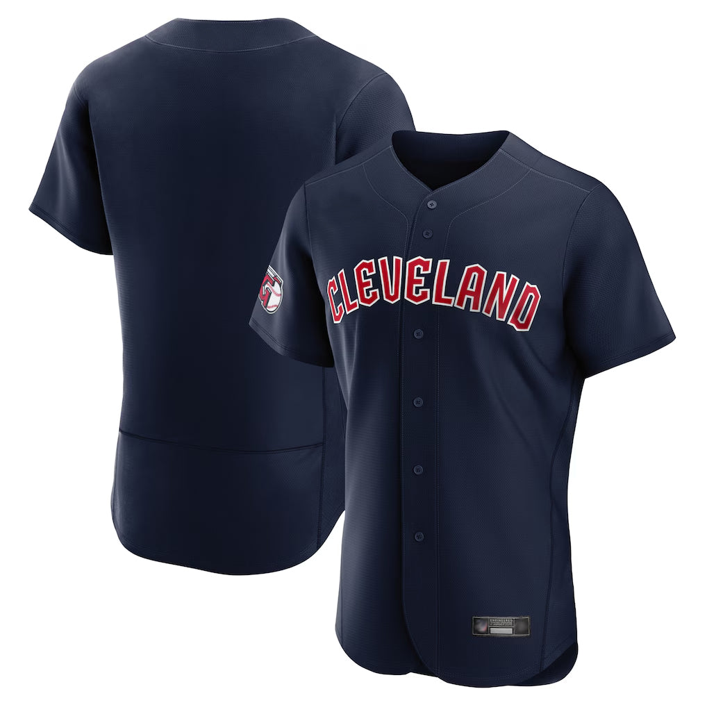 Cleveland Guardians Blank Player Navy Fotopoulosg Limited Elite Home Game Stitched Jerseys