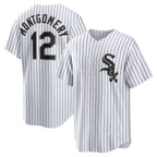 Chicago White Sox #12 Colson Montgomery White Fotopoulosg Home Replica Jersey