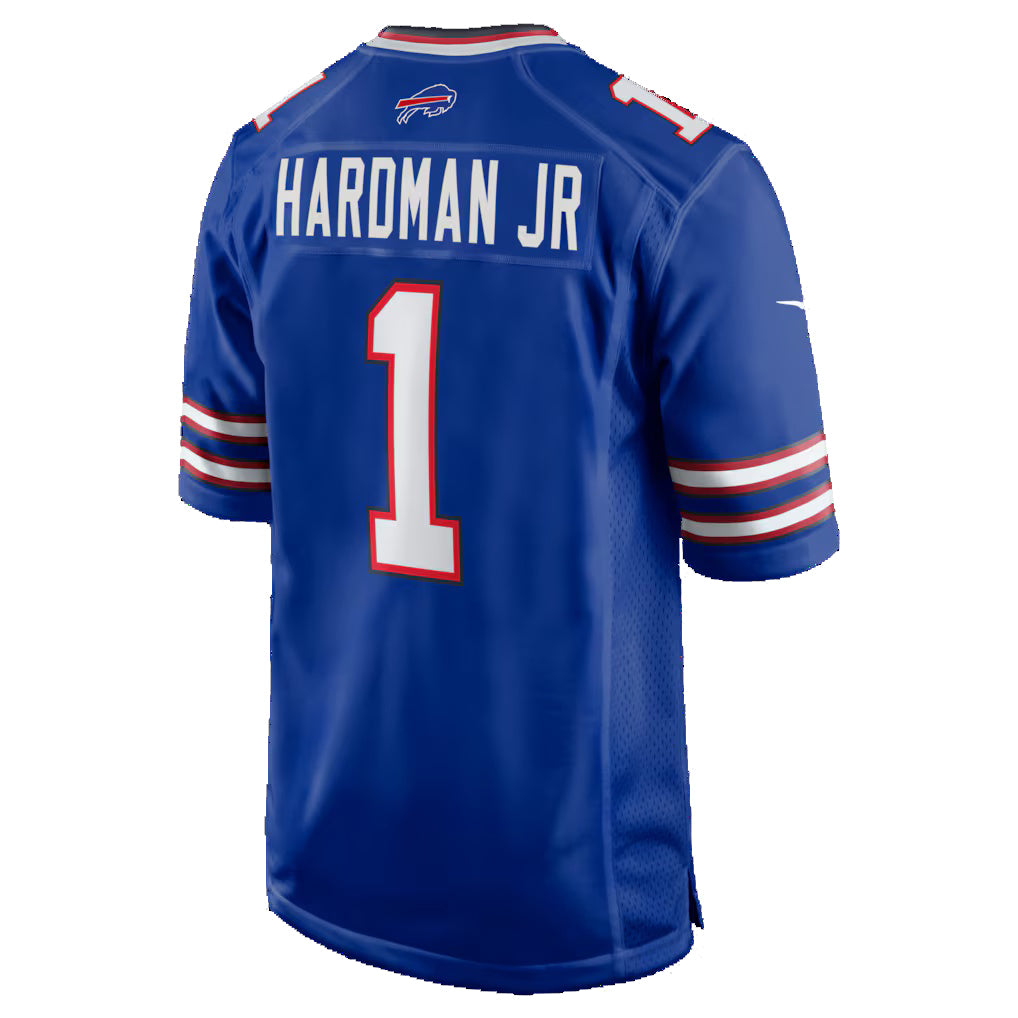 B.Bills #1 Mecole Hardman Royal Fotopoulosg Team Game Jersey