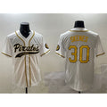 Pittsburgh Pirates #30 Paul Skenes White Fotopoulosg Cool Base Stitched Jersey