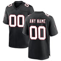 Custom A.Falcons Black Fotopoulosg Throwback Game Jersey