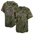 Custom Houston Astros USMC Alternate Vapor Premier Limited Jersey ¨C All Stitched-Green Fotopoulosg