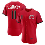 Cincinnati Reds #11 Barry Larkin Player Red Fotopoulosg 2026 City Connect Limited Elite Home Stitched Jerseys